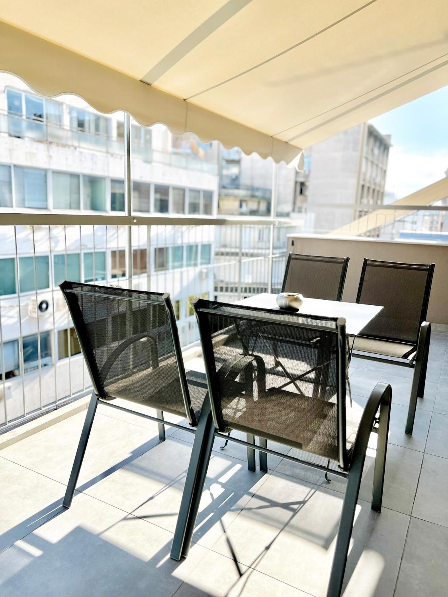 Yourathens-Alice, Urban Stylish With Shaded Balcony Near Kolonaki, Athens Center Atenas Exterior foto
